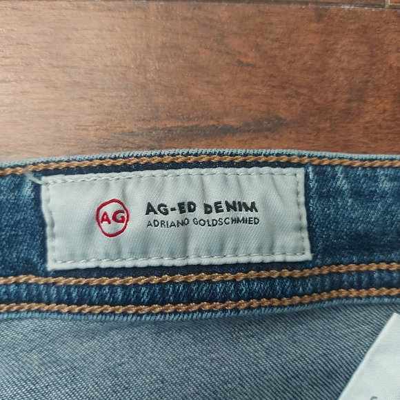 Ag Adriano Goldschmied The Graduate Tailored Leg Blue Denim Jeans Mens S… - Picture 13 of 14